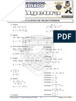 Álgebra - 5to Año - II Bimestre - 2014