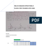 Examen Final de Analisis Estructural Ii - Pfa
