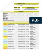 Calendario Curso 94391