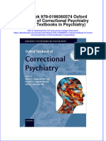 Etextbook 978 0199360574 Oxford Textbook of Correctional Psychiatry Oxford Textbooks in Psychiatry