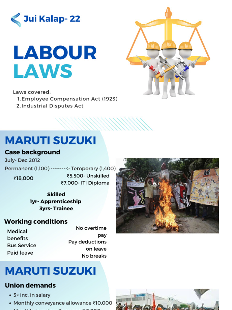 Labour Laws Presentation Pdf