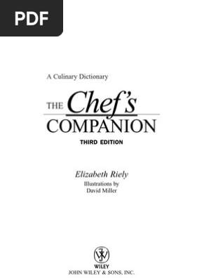 The Chef S Companion Third 3ed Manav Italian Cuisine French