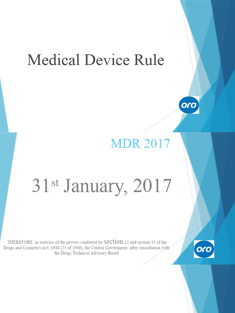 MDR Traning | PDF