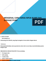 Mengenal Cara Kerjainfusion Pump, Dansyringe Pump