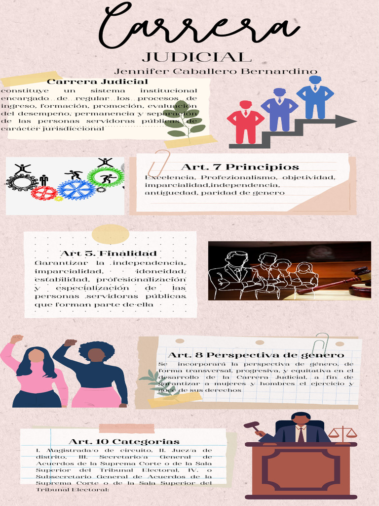 Infografia Principios Del Derecho | PDF