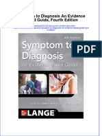 Symptom To Diagnosis An Evidence Based Guide Fourth Edition