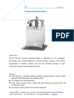 ZM-100 Inverted Pressure Sterilized Boiler: Application