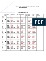 Time Table