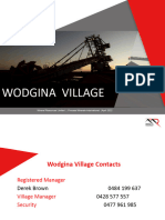 Wodgina Village Information Slideshow - Updated May 2023