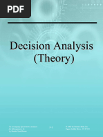 Decision Analysis