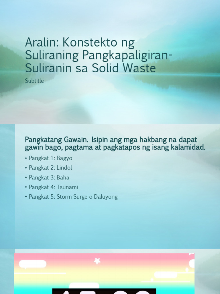 Solid Waste | PDF
