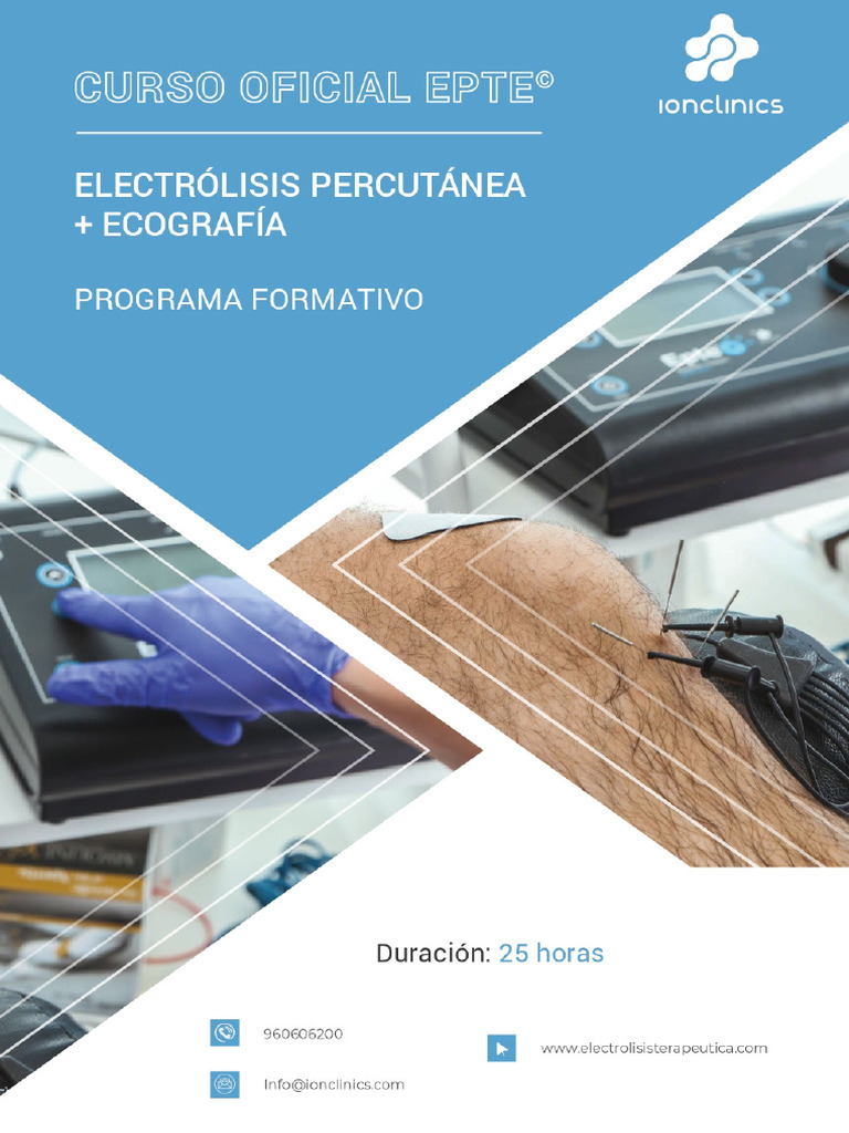 Programa Curso Oficial Epte | PDF | Terapia física | Especialidades Medicas