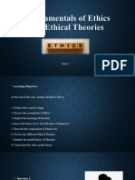 ETHICS - UNIT1 Lessons