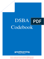 DSBA Master Codebook - Python and Statistics v1.1