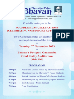 Bharatiya Vidya Bhavan Founders Day 2023-5