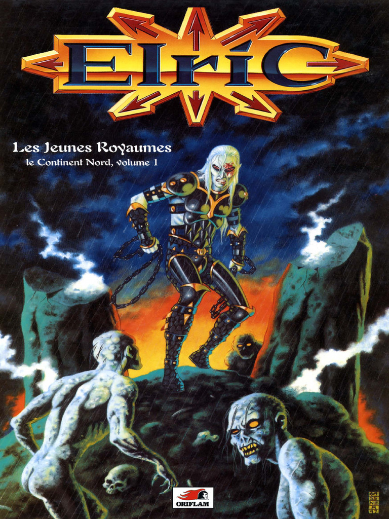 Stormbringer V1 – Périls Dans Les Jeunes Royaumes – Livre De Règles Oriflam JdR