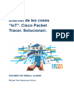 Internet de Les Coses "IoT". Cisco Packet Tracer