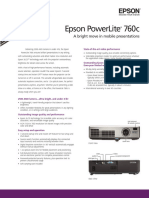 Epson EMP-760 Brochure
