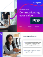 Communicating Your Value.c