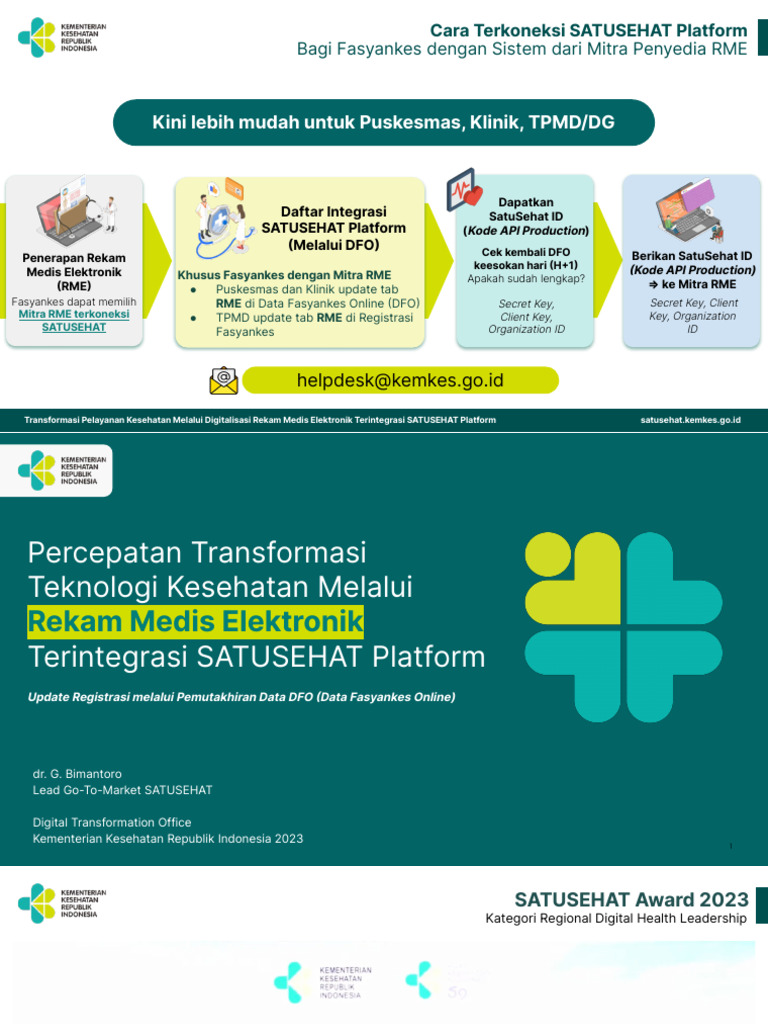 Digitalisasi Rekam Medis di SATUSEHAT | PDF | Bisnis | Komputer