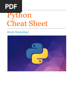 Python Cheat Sheet