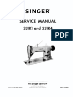 Singer 331K1 and 331K4 Service Manual