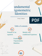 Pre Calculus Lesson For Trigonometric - Identities