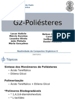 QFL 2349 -Seminário G2 Poliésteres