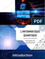 L'informatique Quantique