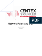 Network Rules and SOP