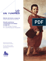 LAZARILLO DE TORMES SOLUCIONARIO. Edición Del Texto A Cargo de Víctor García de La Concha