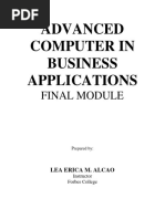 ACBA Final-Module