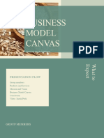 Business Model Canvas: Venturing Into E-Commerce