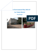 District Environment Plan 2024-25 For Nadia District: West Bengal