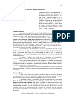 CAPÍTULO VII Transporte Nos 2º e 3º Quartéis Do Século XIX