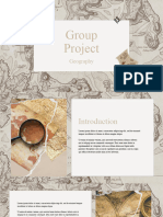 Beige Vintage Group Project Presentation