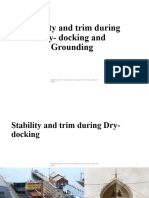 Dry Docking and Grounding