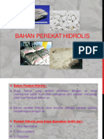 Bahan Perekat Hidrolis