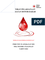 Pelaksanaan Donor Darah