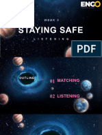 Staying Safe - LISTENING