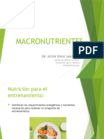 Sesion 3 - Macronutrientes