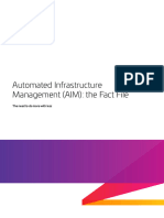 Automated Infrastructure Management (AIM) - The Fact File