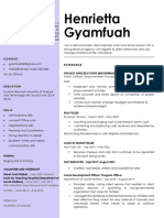 Henrietta Gyamfuah - Resume