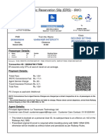 Electronic Reservation Slip (ERS) : 2636033244 12459/asr Intercity Second Sitting (RESERVED) (2S)