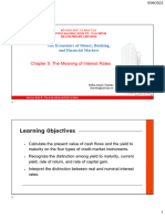 Chapter 4 - The Meaning of Interest Rate