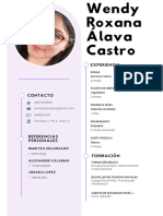 Wendy Álava - CV-1