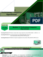 Module 3 - Performing Computer Operations