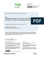 Renewable Energy Consumption and Health Outcomes: Evidence From Global Panel Data Analysis