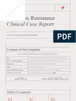 Antibiotic Resistance Clinical Case Report by Slidesgo
