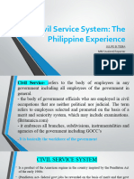 Civil Service System (Public Ad Report)